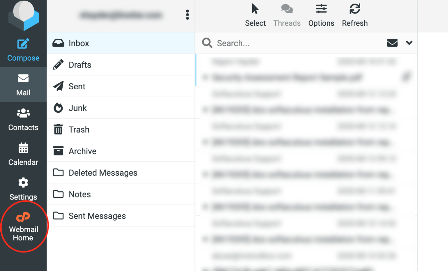 إعداد إيميل لينكستر على كمبيوتر ماك باستخدام برنامج ابل ميل